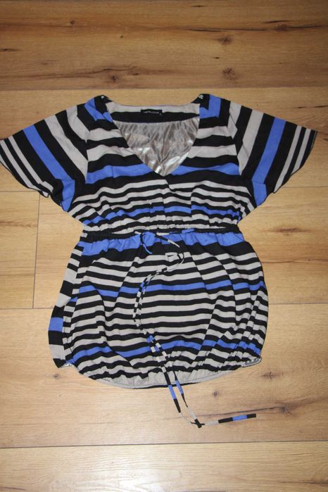 Bluzka ciążowa tunika w paski mama licious L XL