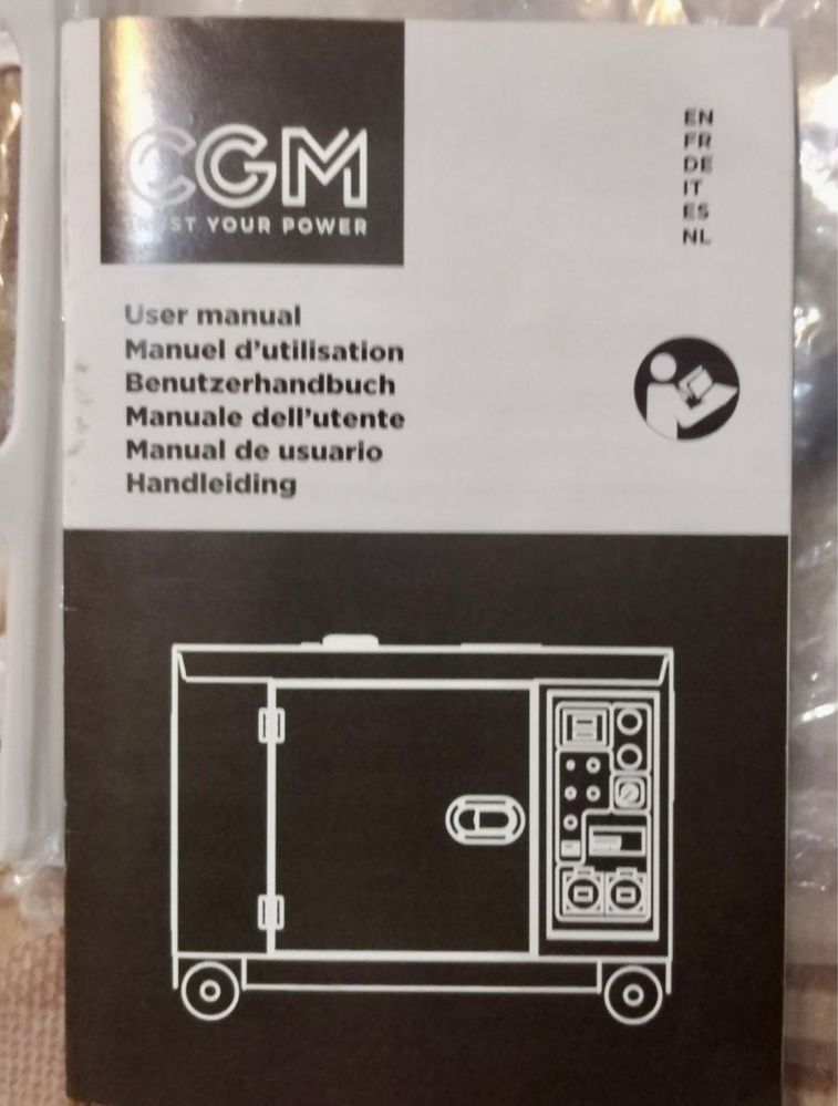 Генератор дизельний CGM