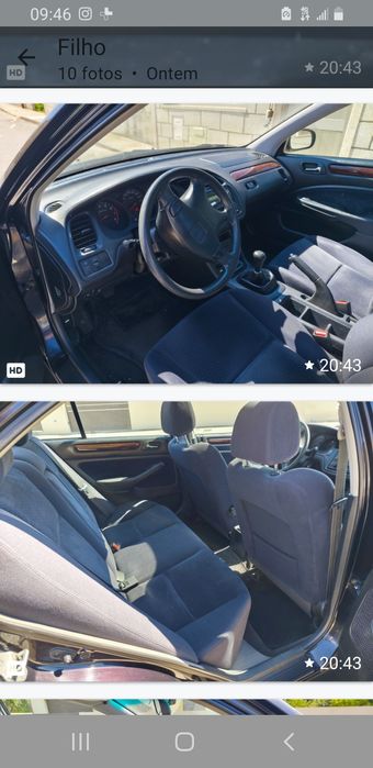 Honda accorde 1800 a gasolina ano 1999