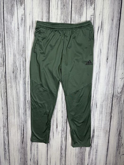 Adidas спортивные штаны оригинал зелёные размер L