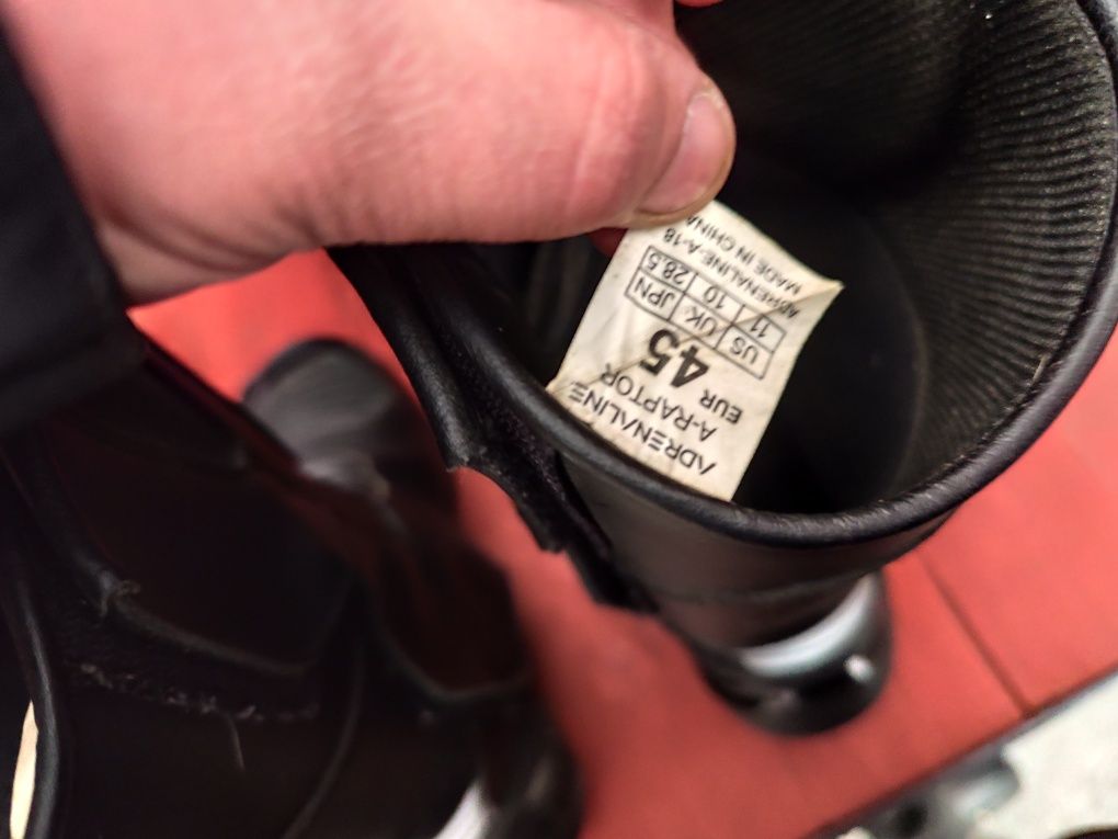 Buty motocyklowe Adrenaline A-Paptor r. 45, stan bdb