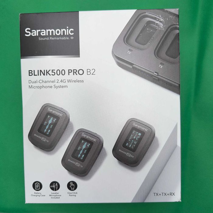 Saramonic Blink500 Pro B2 – bezprzewodowy zestaw mikrofonowy