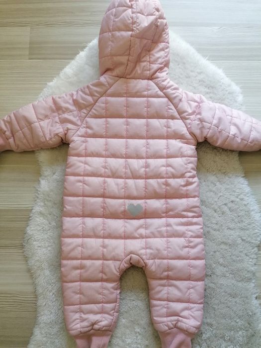 Kombinezon zimowy wodoodporny + buciki+czapka r.62 5.10.15