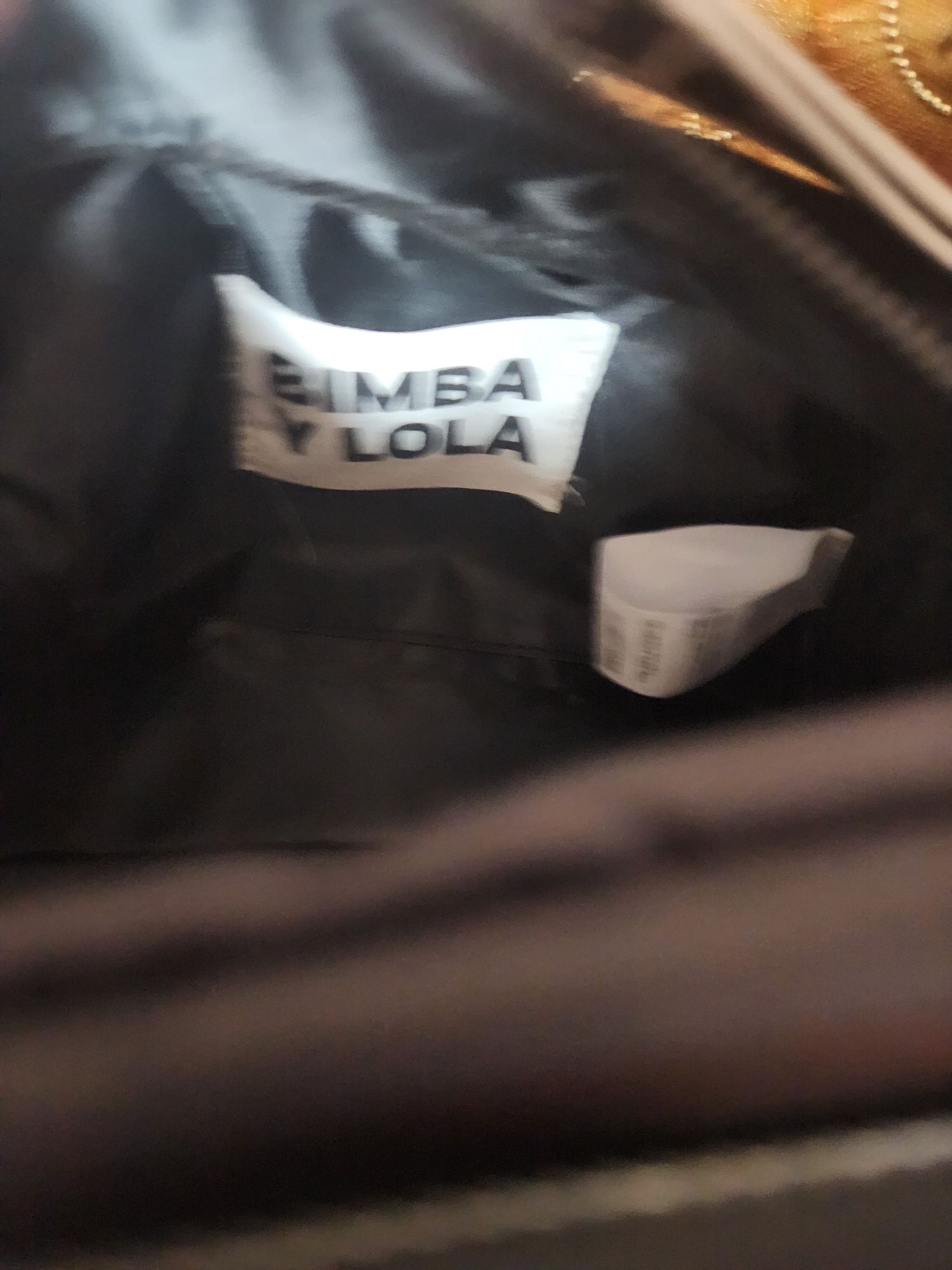 Bolsa Bimba y lola nova com cartão,  metais prateados