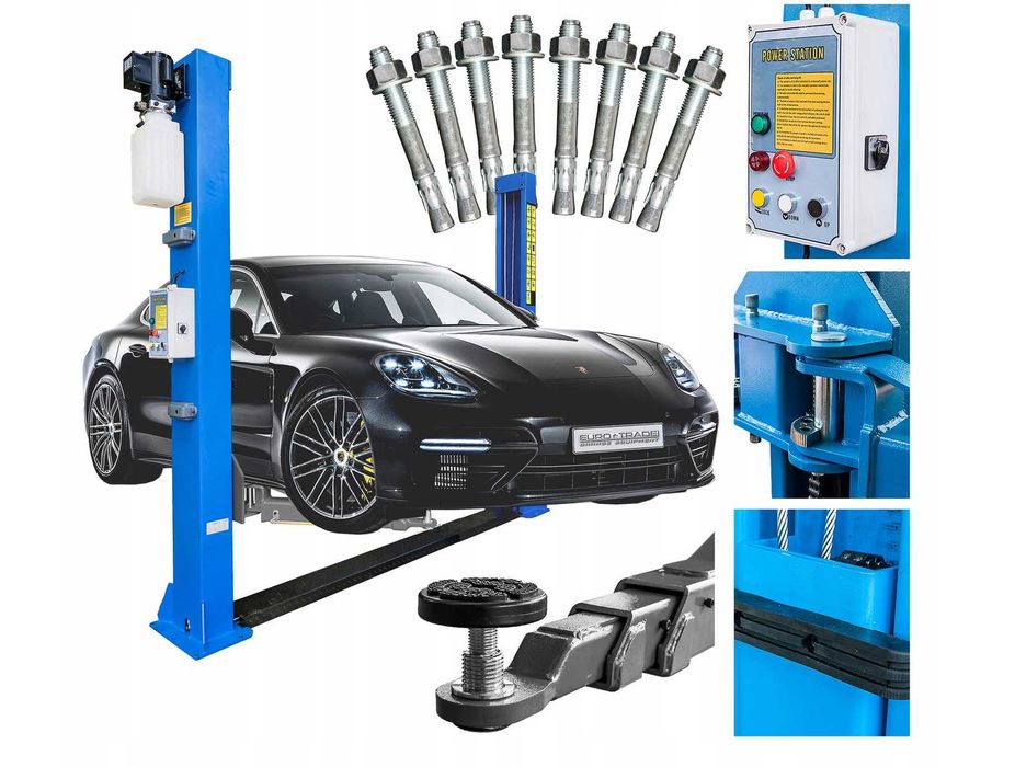Automatyczny Podnośnik Dwukolumnowy 4000KG 4T Dostawa Cała Polska