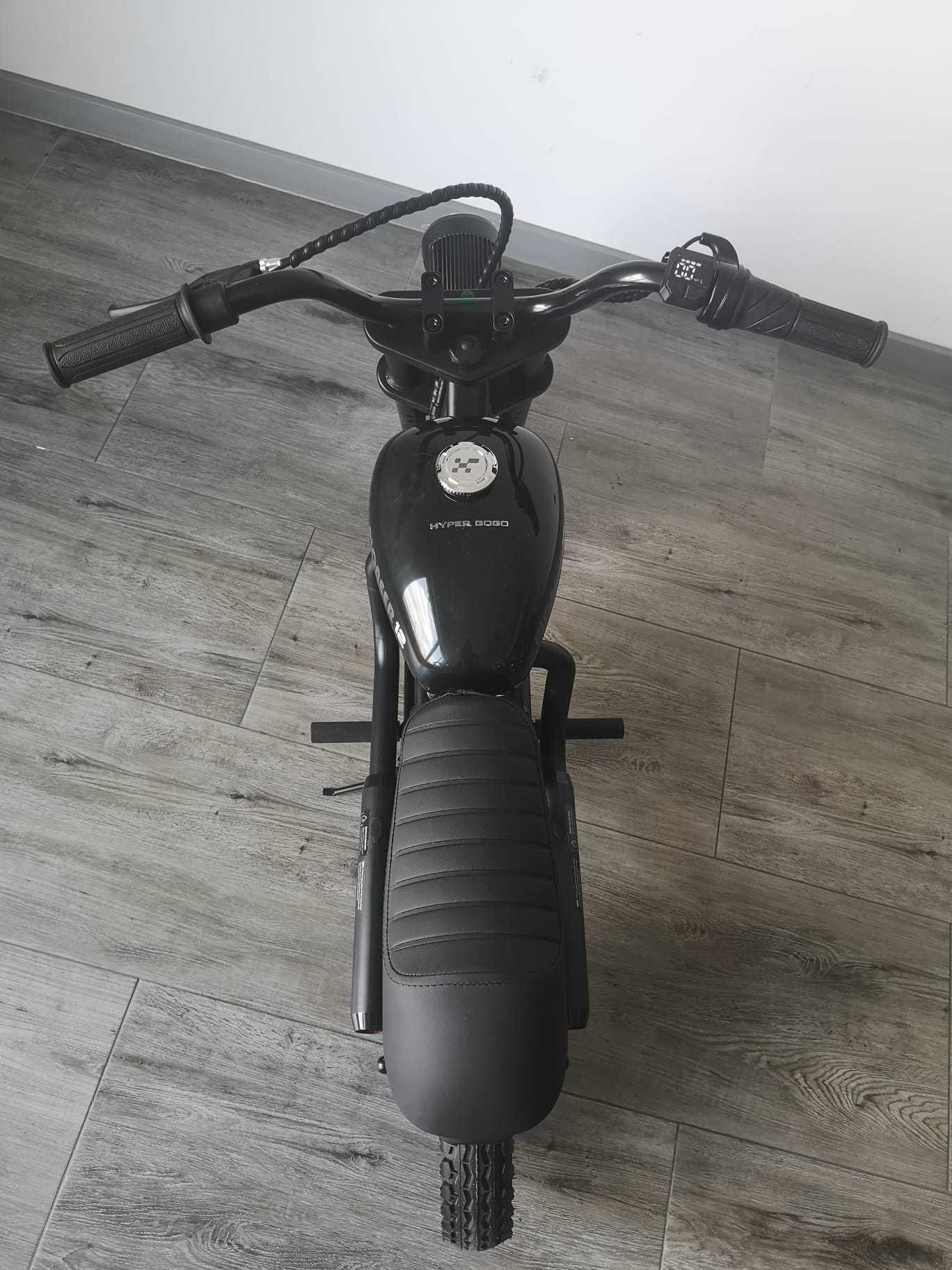 Motocykl elektryczny HYPER GOGO Pioneer 12 Plus czarny