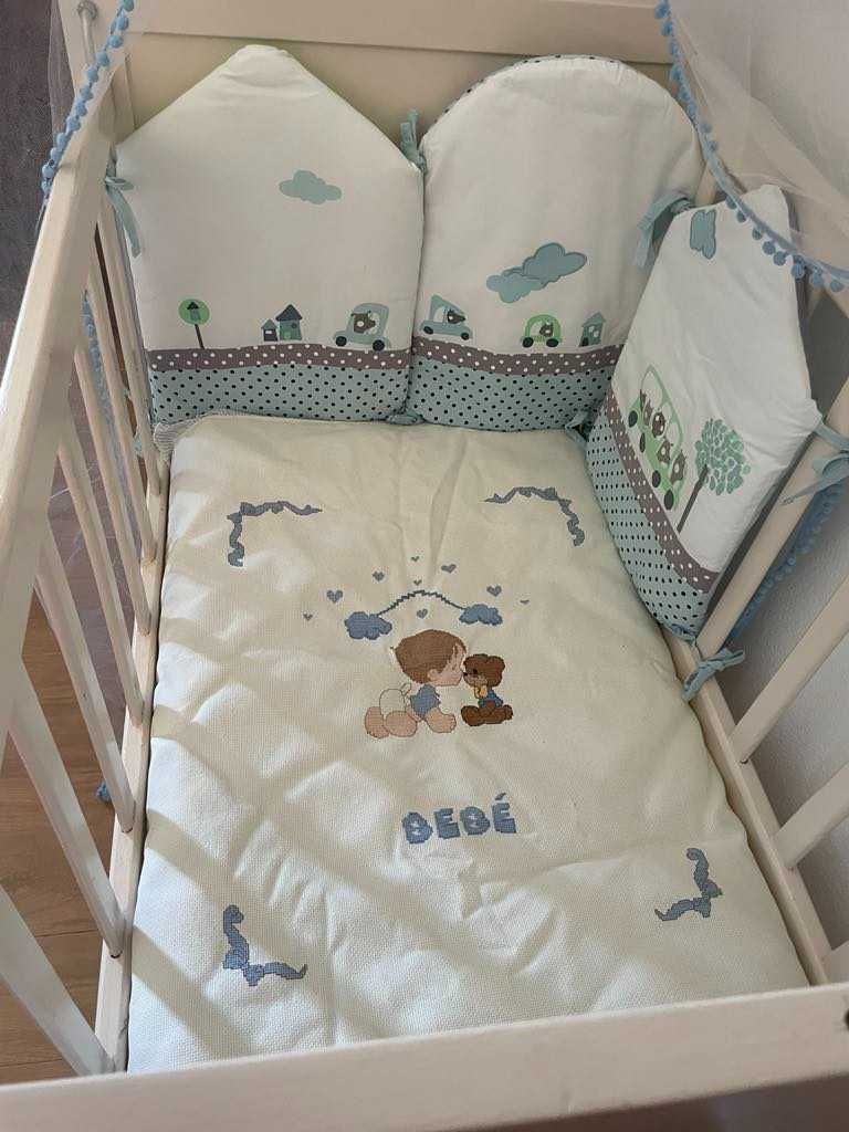 Mini Berço com colchão