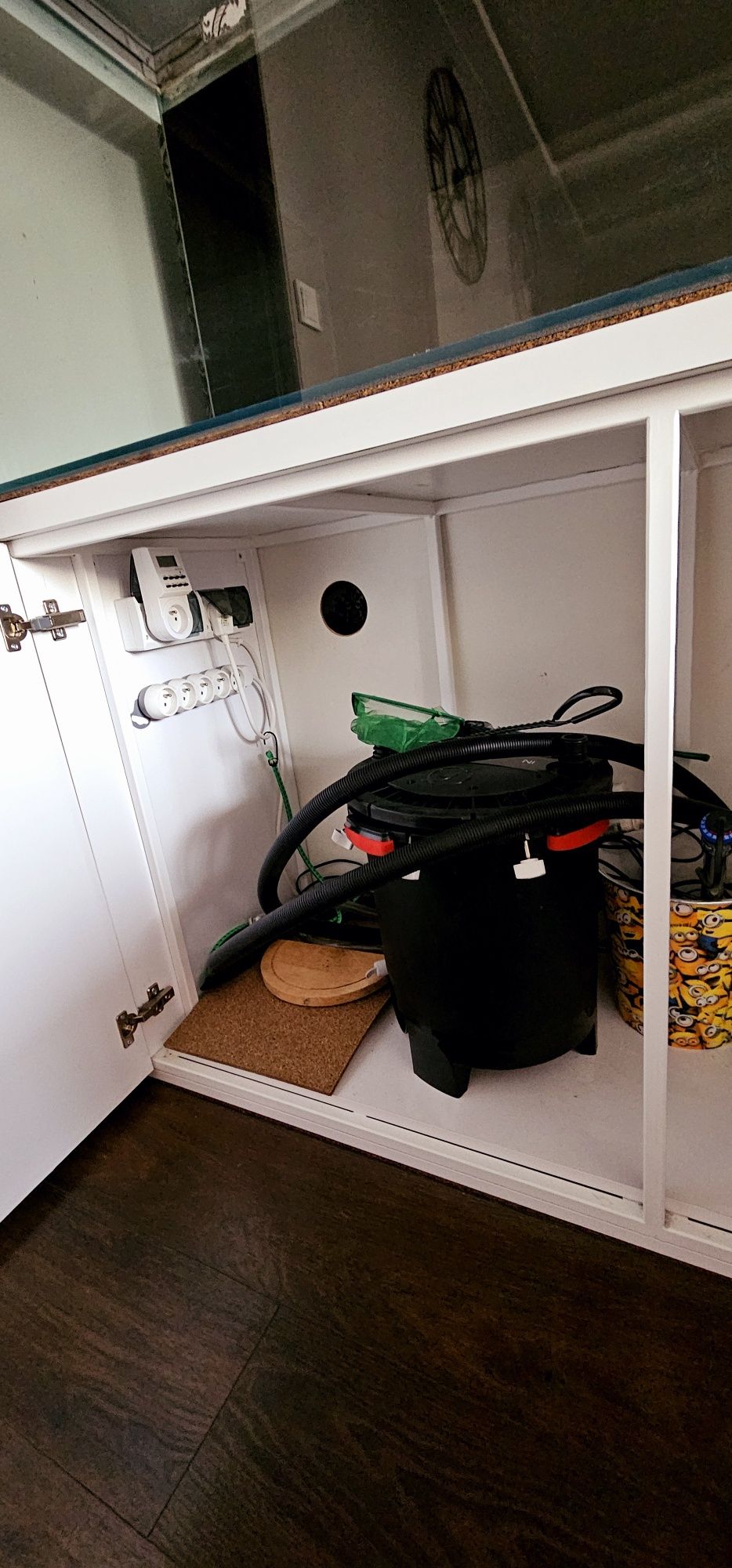 Akwarium/terarium 450l + szafka na stelażu metalowym