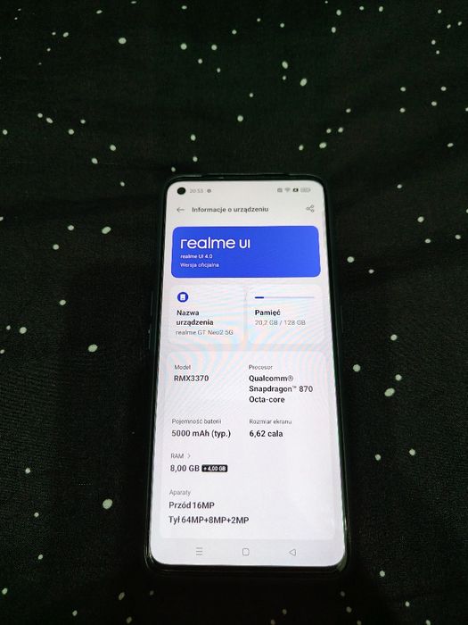 Telefon Realme GT Neo 2 5g 8/128Gb