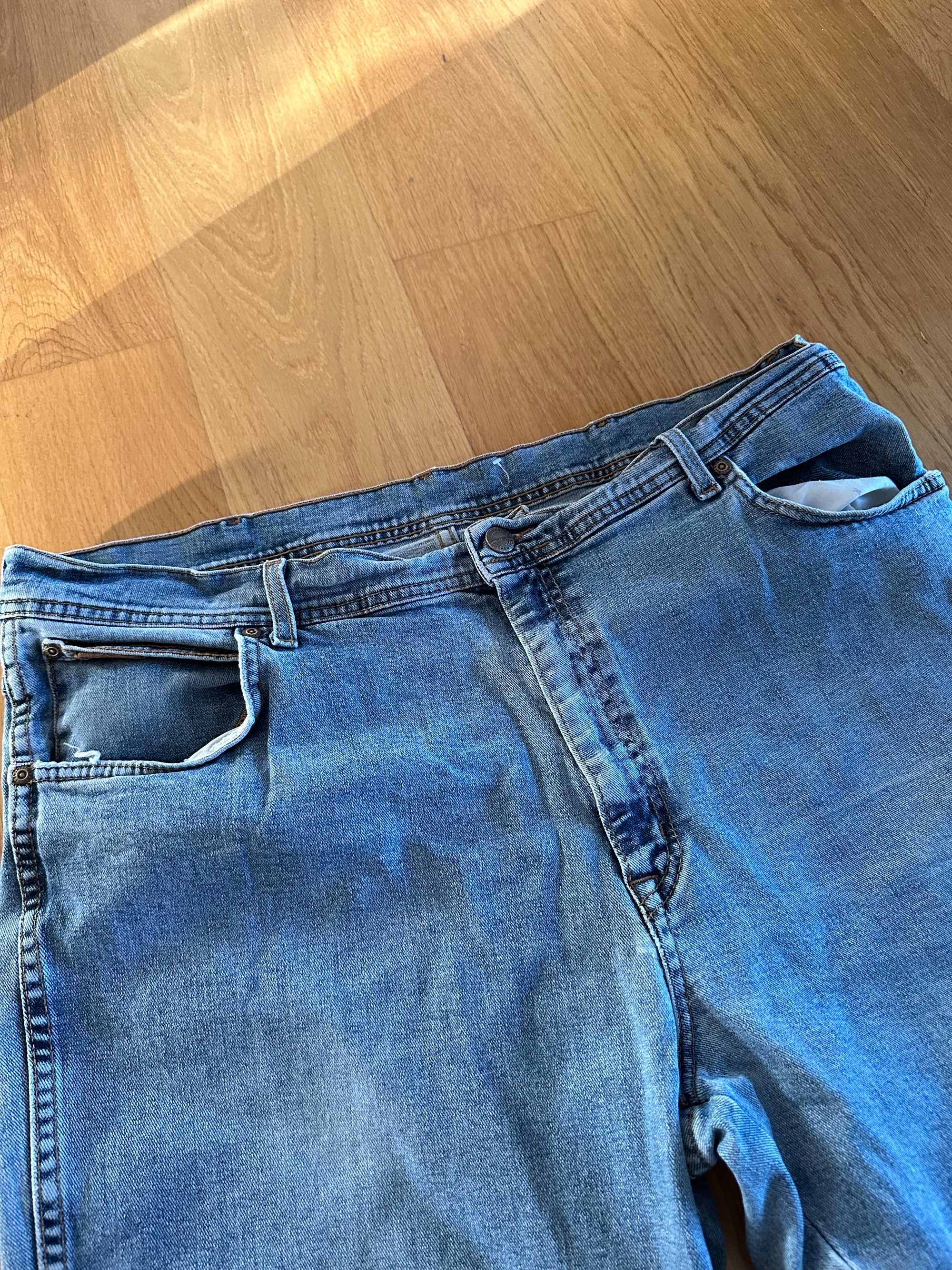 Niebieskie Spodnie Wrangler Jeansy M