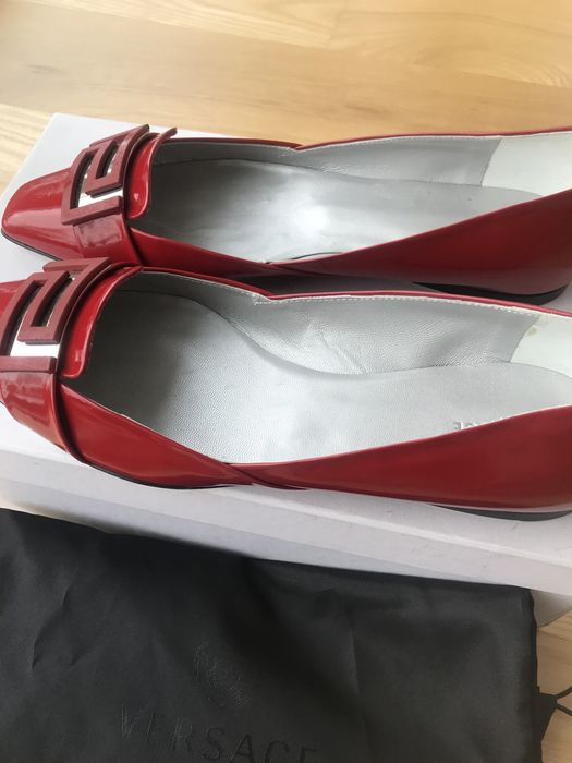 Buty balerinki oryginalne Versace