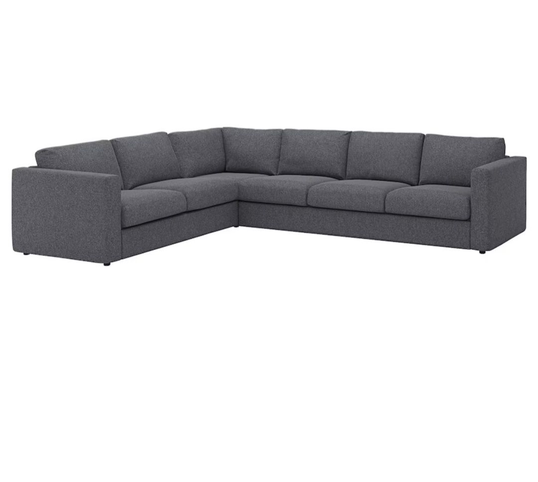 Nowa -40% ceny sofa modułowa narożnik 5 os. VIMLE z Ikea 260x320cm