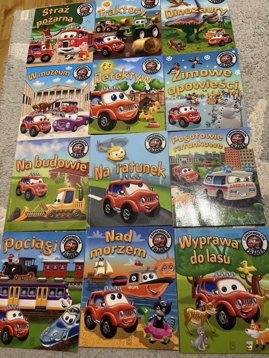 Samochodzik Franek Ksiazeczka