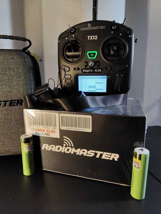 Radiomaster TX12 MKII Новий ERLS FCC Кейс Акумулятори 18650