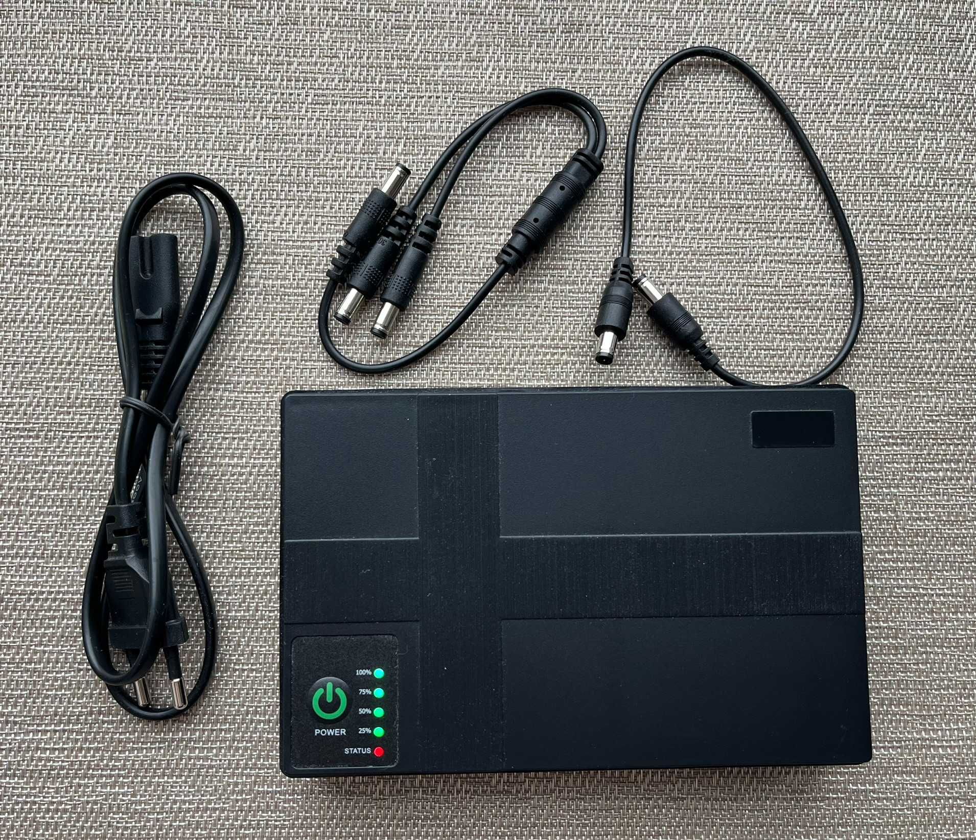 ДБЖ безперебійник для роутера модема power benk 10400 mAh ups dc1018p