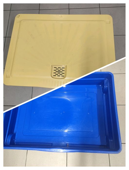 Pojemnik Ikea na kółkach  na zabawki duży 80x60x16