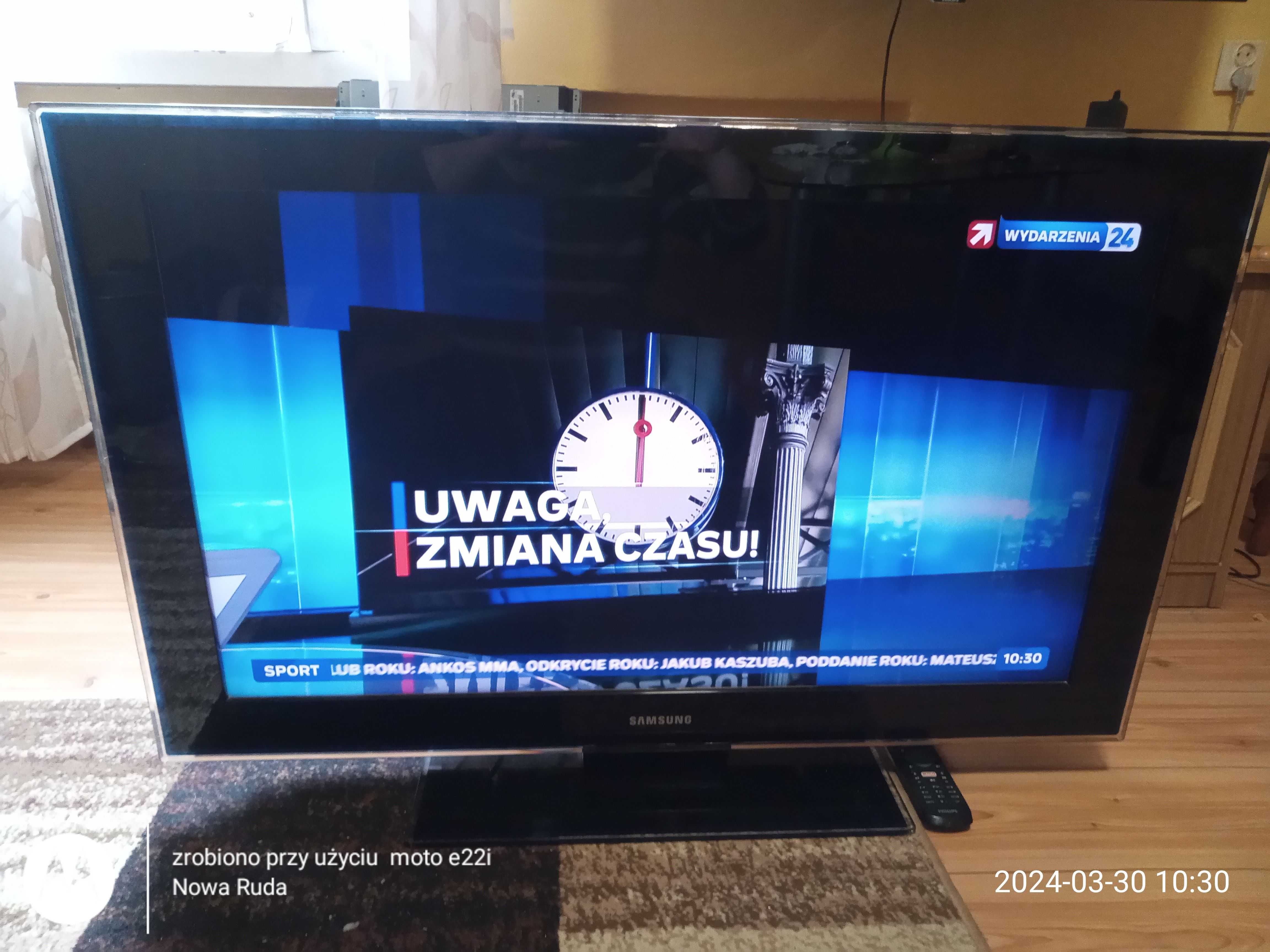 Samsung 40" LEA786R2FXX,piękny obraz,super kolory,przestrzenny dźwięk.