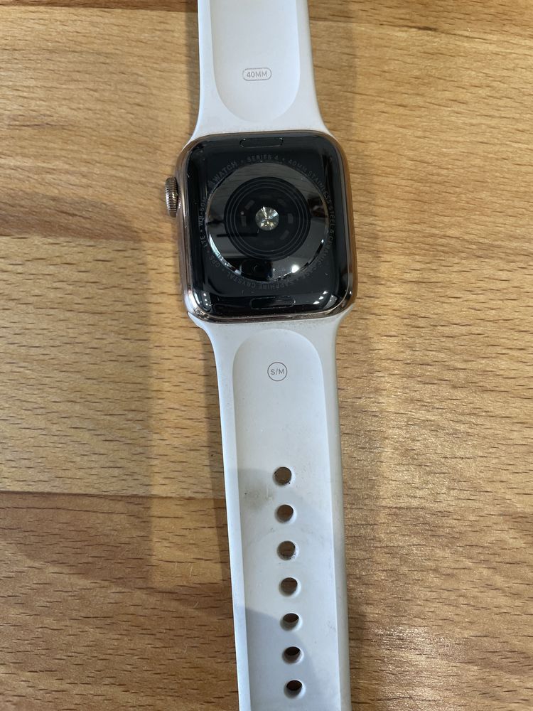 Apple watch 4 złoty gold