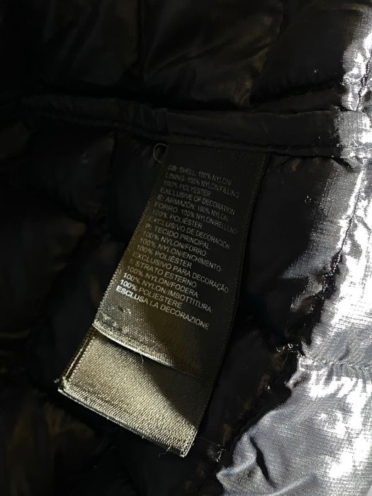 Оригінальний жіночий чорний мікропуховик The North Face