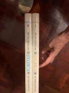 Coleção 2 Livros" As mais bels Igrejas de Portuga" da Verbo