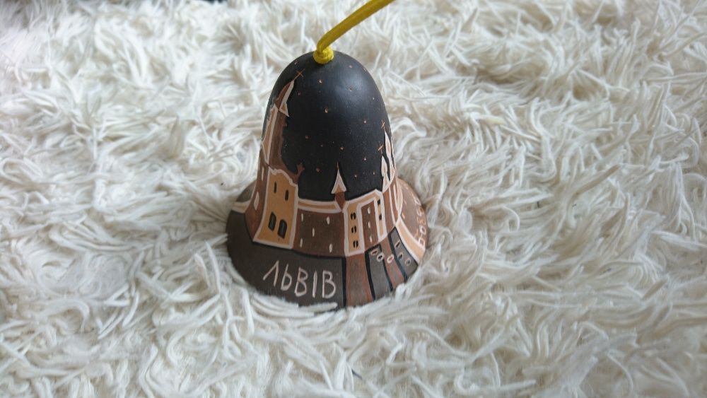 Дзвоник керамічний сувенір Львів