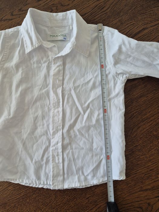 Koszula chłopięca biała max&mia 92