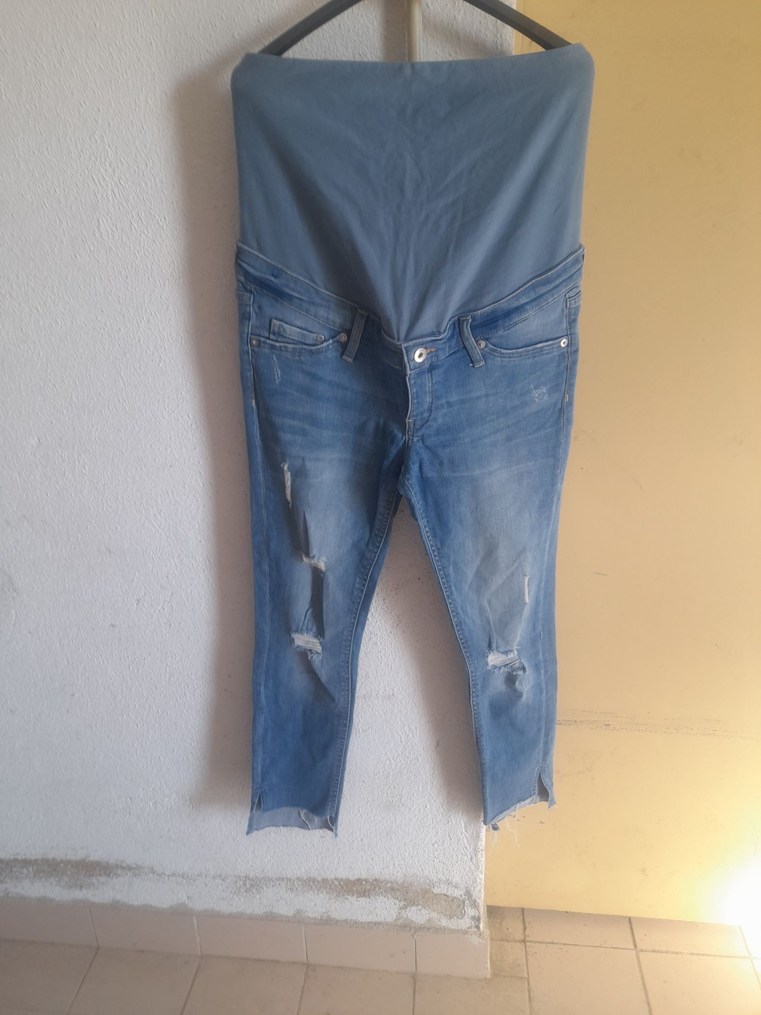 Calças de ganga para senhora grávida. Usadas algumas vezes.