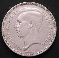 Belgia 20 franków 1934 - Albert - der Belgen - srebro