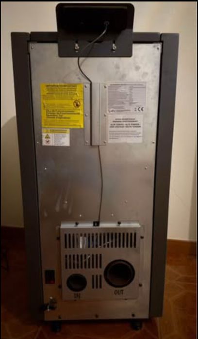 Salamandra Pellets LEIFO CAPRI 10Kw