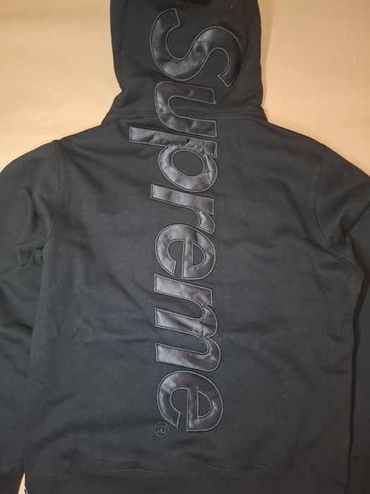 Худі / Худи / Supreme Black Big Logo