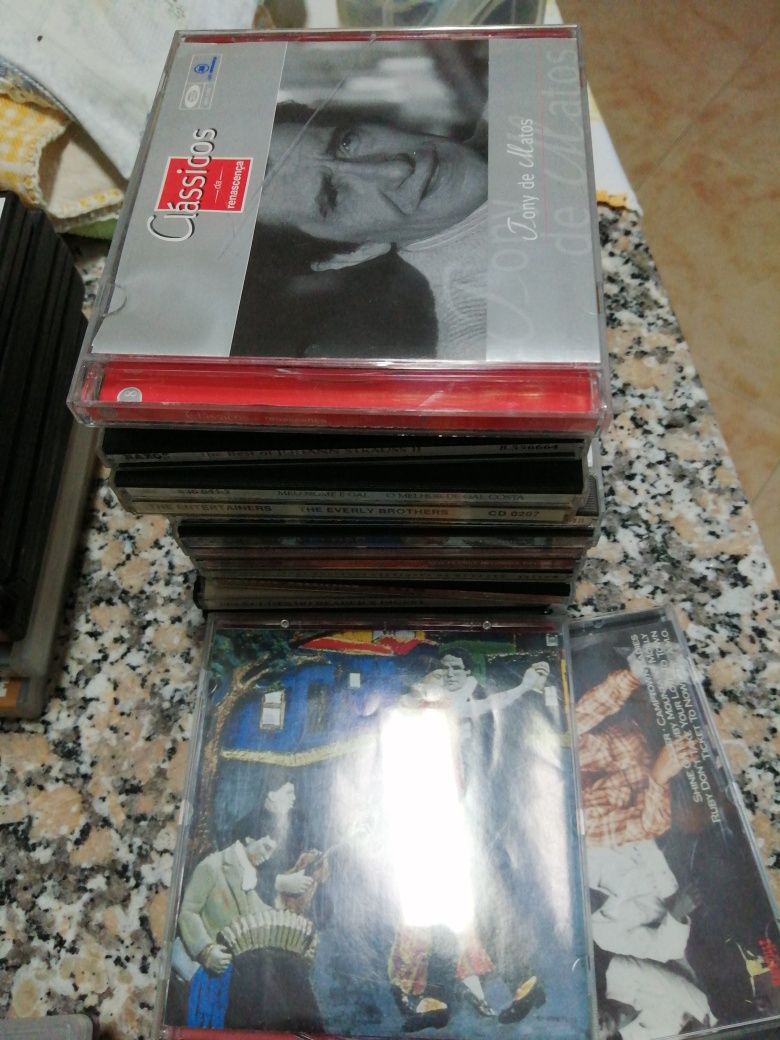 CD de vário tipo de música