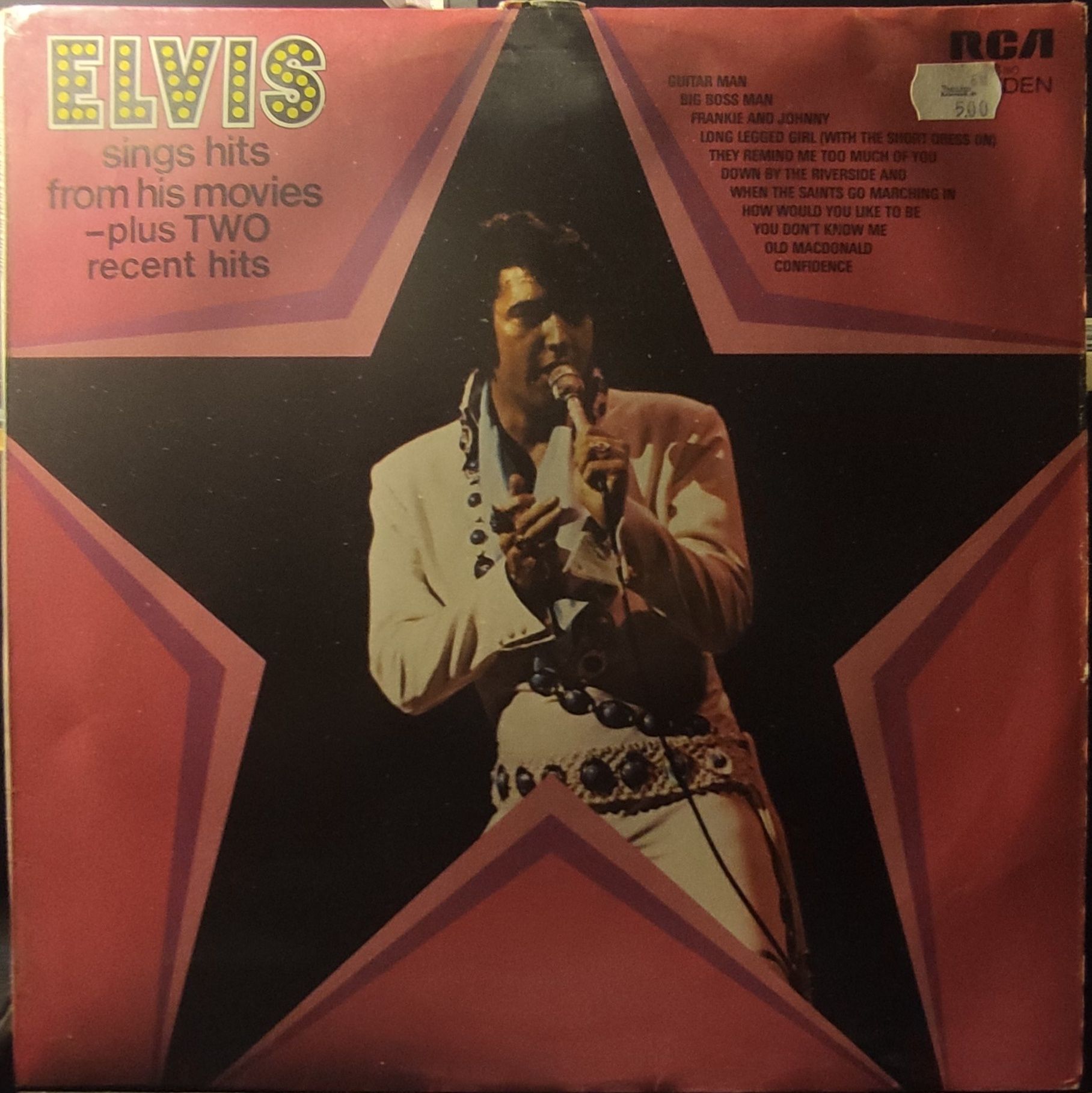 Вінілові платівки Elvis Presley. Виробництво London