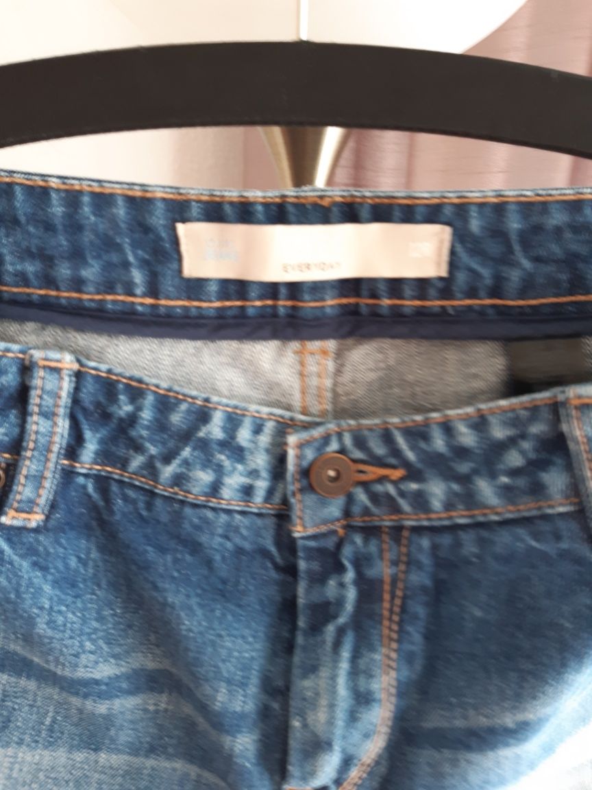 NEXT jak nowe wycierane jeansy damskie dziury L 40