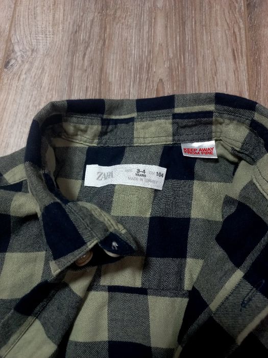 Рубашка хлопчик ZARA