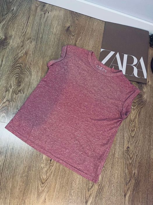 Sc&co koszulka s 36 czerwona t-shirt letni