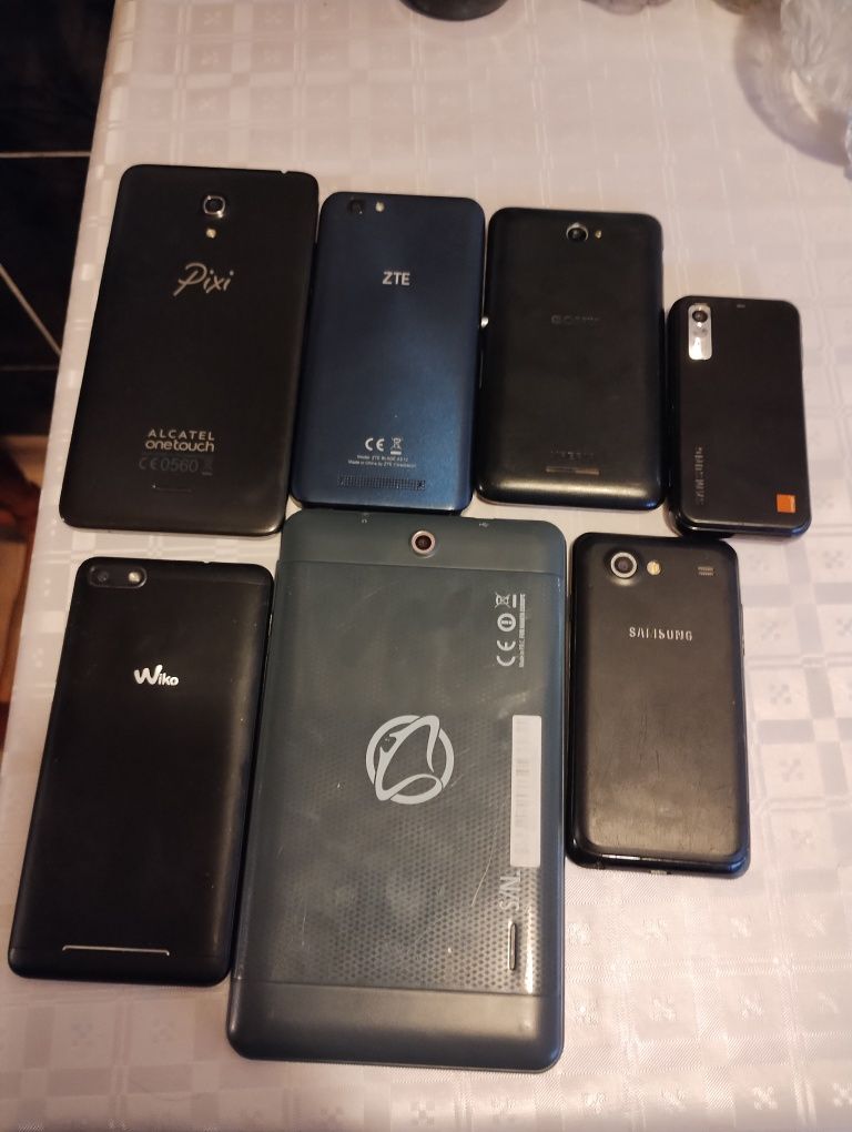 Telefony i tablet uszkodzone