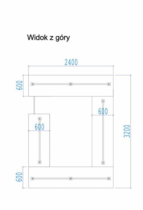Wyspa handlowa stoisko mobilna FV23% Centrum handlowe