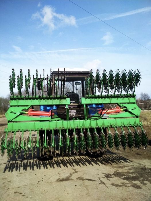 Ротаційна борона мотига John Deere 400 6.2 м  складна супер стан