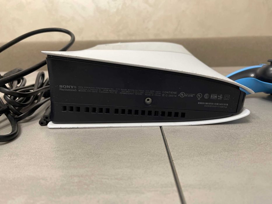 Ігрова приставка Sony PlayStation PS5 CFI-2015 Slim Digital, джойстик