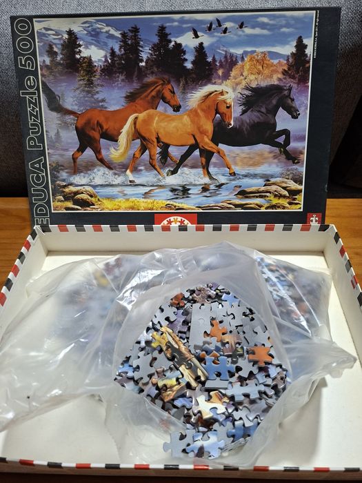 Puzzle cavalos _ 500 peças
