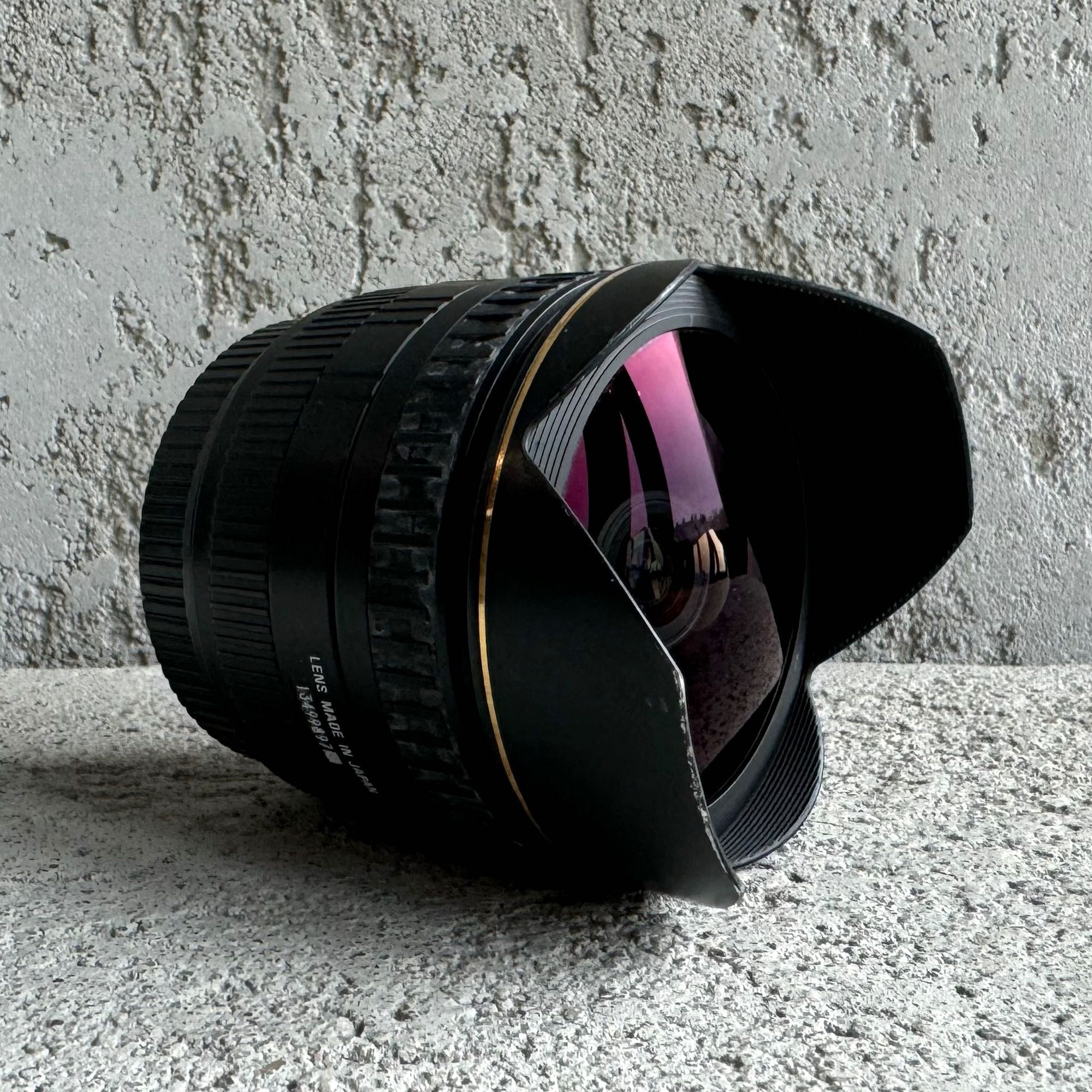Sigma fisheye 15mm f/2.8 EX DG Canon
