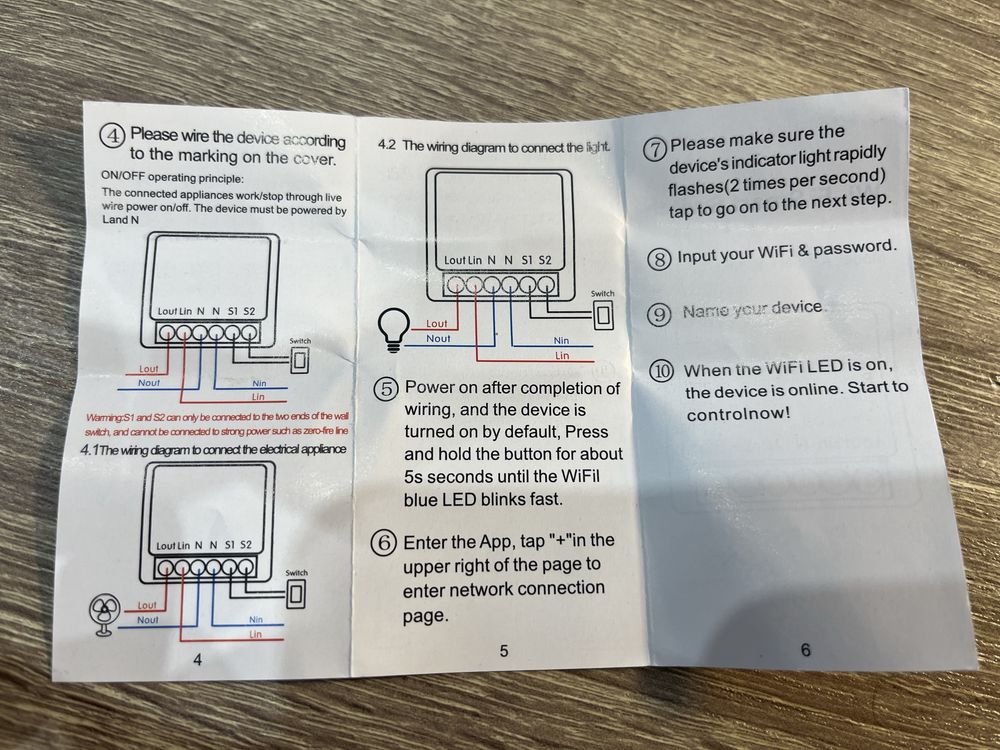 Розумний міні перемикач DIY Smart Switch.