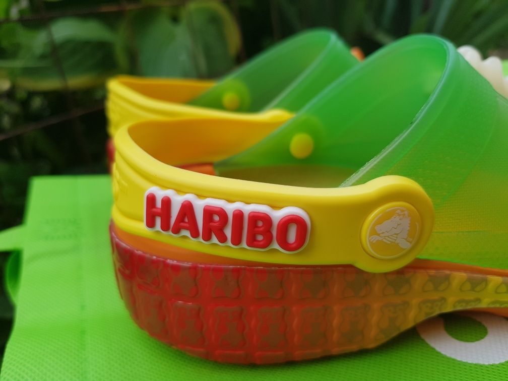 Crocs classic haribo крокси харібо прозорі оригінал