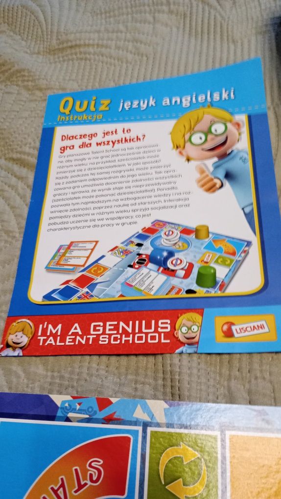 Quiz Język angielski plus domowa ściąga z języka angielskiego