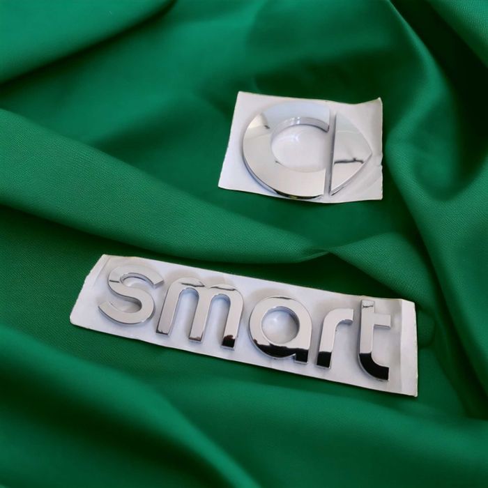 Набор логотипов на Smart Fortwo, ForFour, Roadster