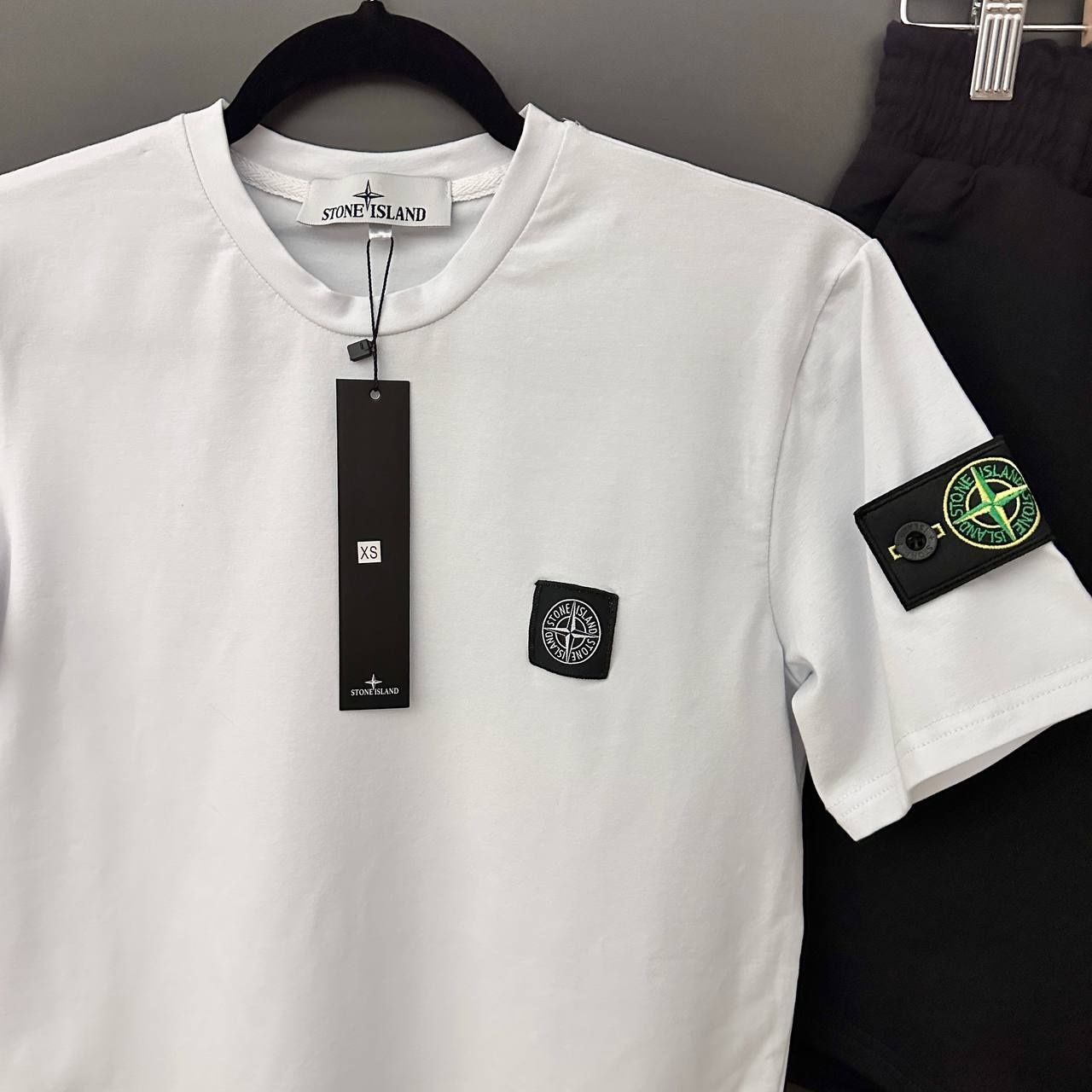 Футболка шорты Stone Island, Мужской летний костюм Стон Айленд XS-3XL