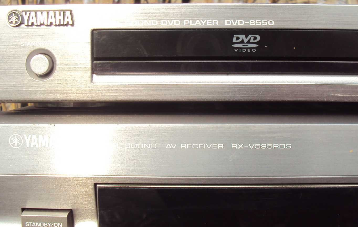 Стерео ресивер YAMAHA RX-V595RDS и DVD YAMAHA S550 комплект