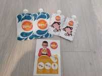Pack 4 Pacotes reutilizáveis Squeez!