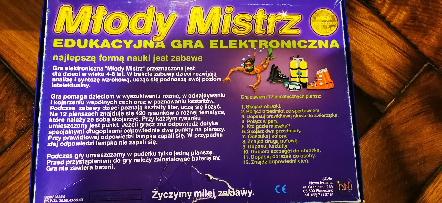 Gra Edukacyjna młody mistrz