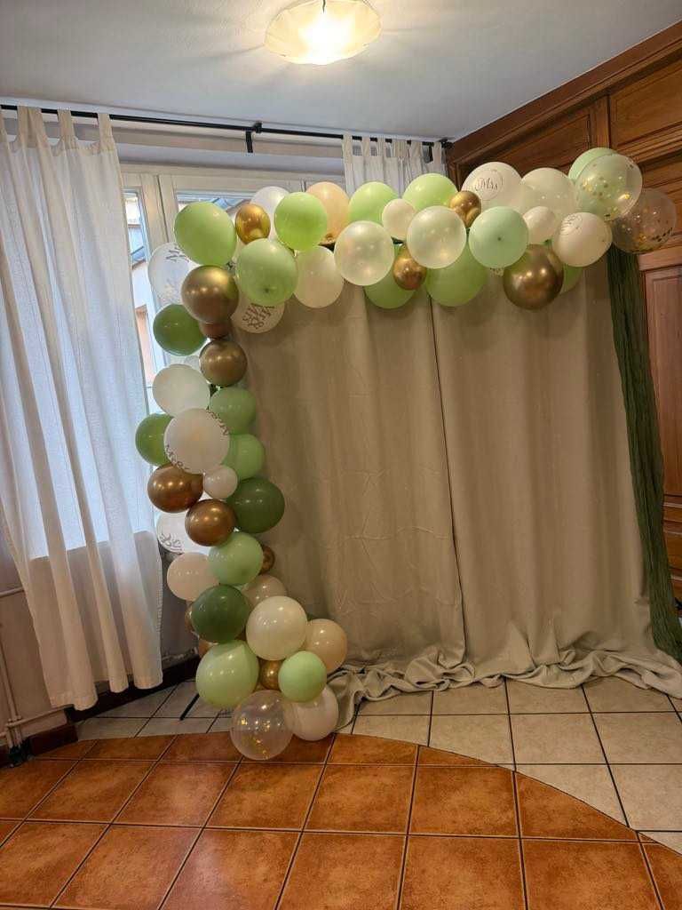 Stelaż dekoracyjny , zestaw do mocowania tła na balony , wesele itp
